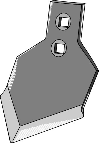 Kultivatorskjær Triodan 198 mm