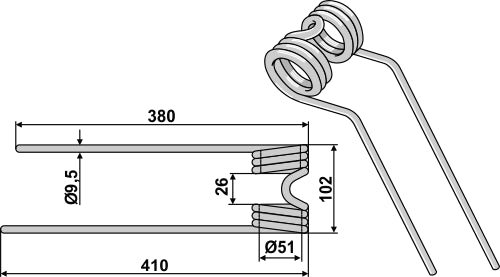 Høyvendertind Ø9,5