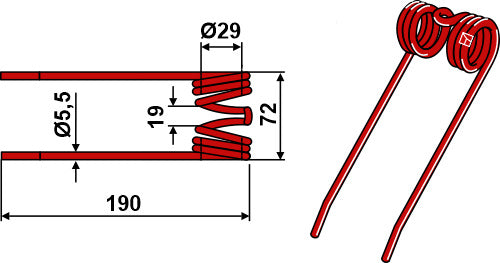 Oppsamlingstinne Ø5,5