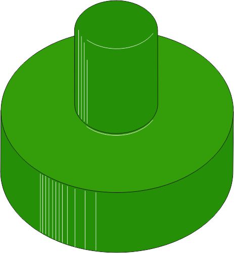 Fjærelement (plast)