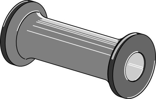 Overgangsstykke for 28x28 firkantet skaft