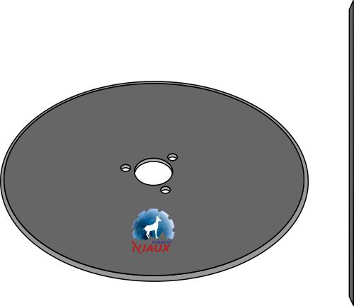 Skjæreblad for plog Ø405x3