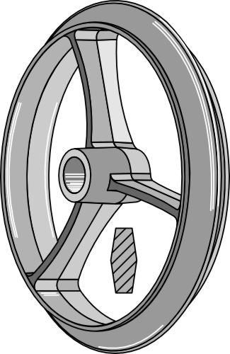 Cambridge-rullering - Ø510mm