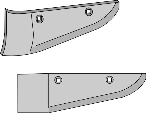 Rødbetskjær, venstre modell
