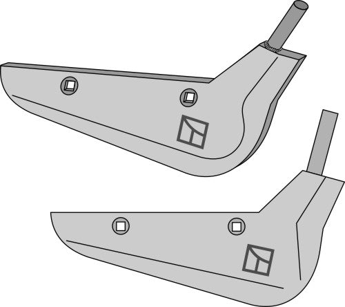 Rødbetskjær, høyre modell