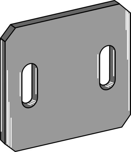 Skrape for pakkeruller