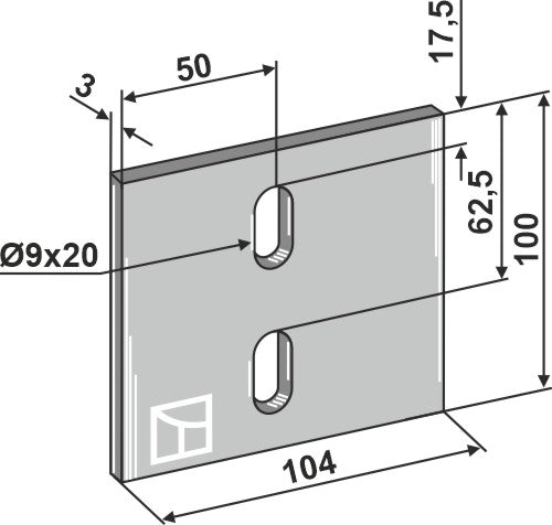 Skrape for pakkeruller