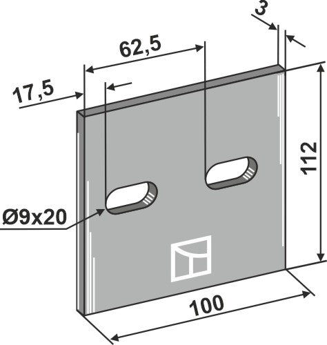 Skrape for pakkeruller