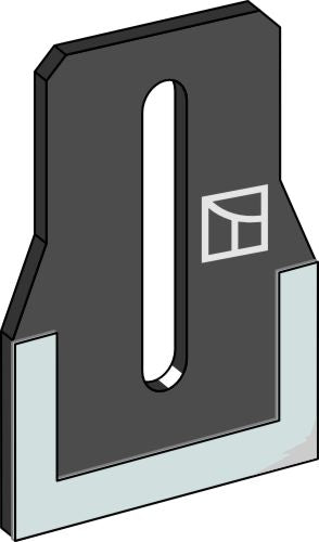 Skrape for pakkeruller - DURAFACE