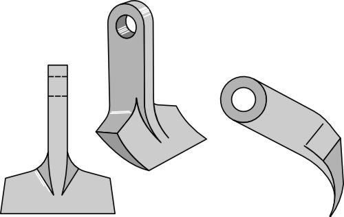 Beskjæringshammer 65x11mm
