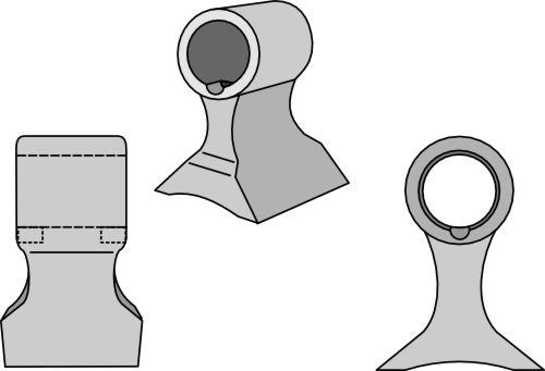 Beskjæringshammer 70x60mm