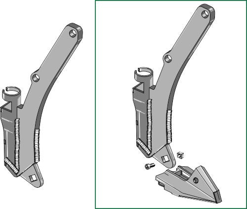 Adapter for frøåpner