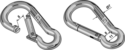 Karabinsvivel Ø7x70