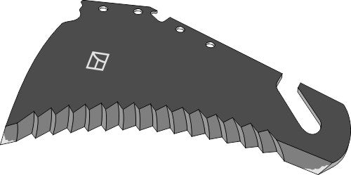 Ensilasjekniv 410 mm