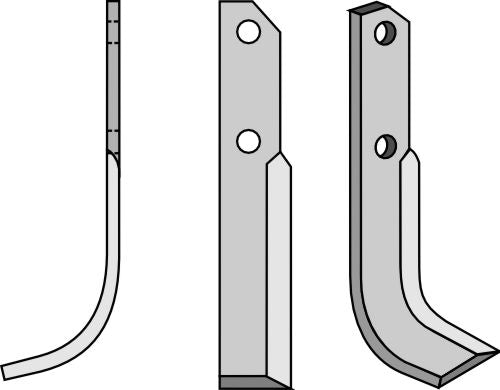 Blad 220x30mm, venstre