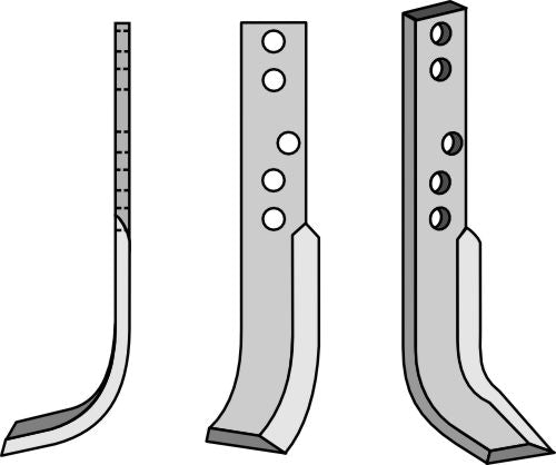 Blad 190x30mm, venstre
