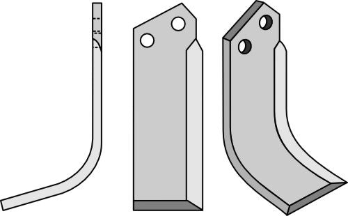 Blad 220x80mm, venstre