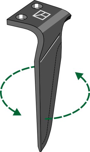 Tind for rotorharver, venstre