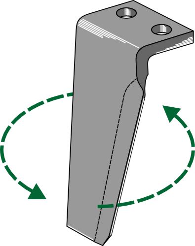 Tind for rotorharver 185 mm, venstre