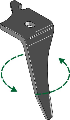 Tind for rotorharver 325 mm, venstre