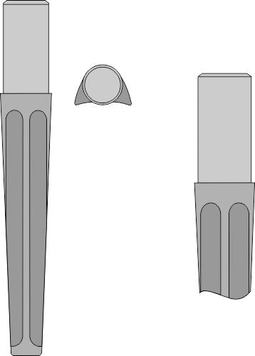 Tind for rotorharver 330 mm