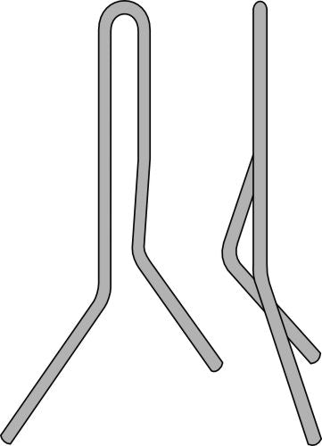 Följande tand Ø9 mm – Typ D8