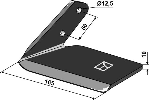 Ersättningsvinge - vänster