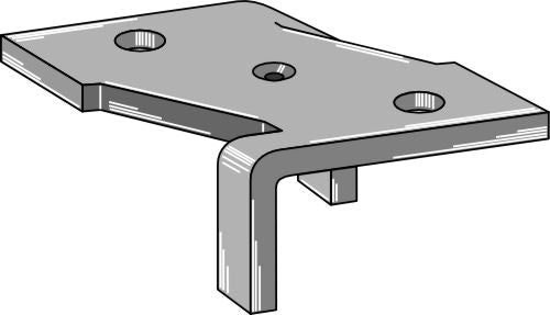Klämma för 4 1/2-lagers kultivatorpinne