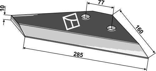 Ersättningsvingar - höger (ny modell)