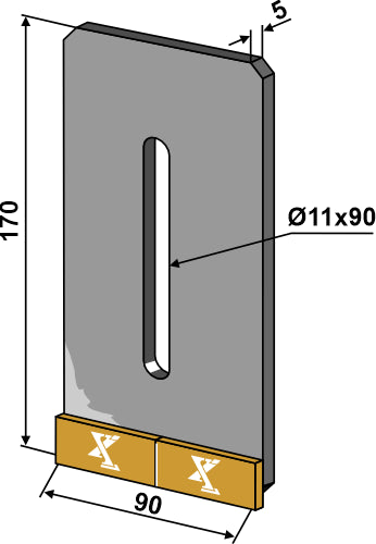 Skrapa - Hårdmetall