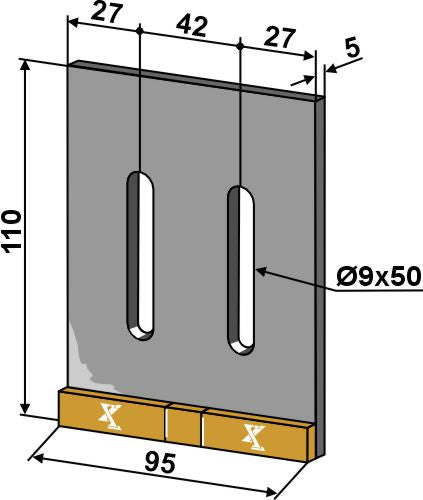 Skrapa - Hårdmetall