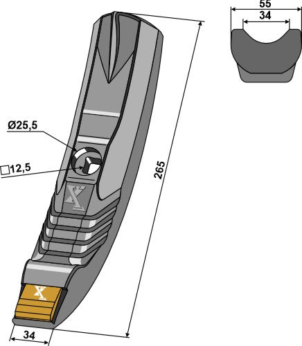 Delpunkt - Hårdmetall