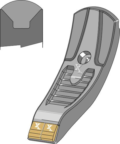 Delpunkt – Hårdmetall