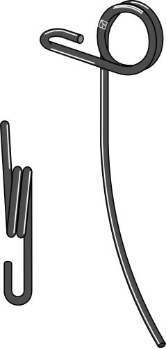 Följande tand Ø10 mm