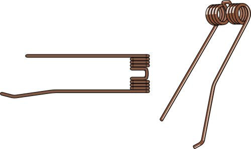 Tedder-tand Ø9 – vänster