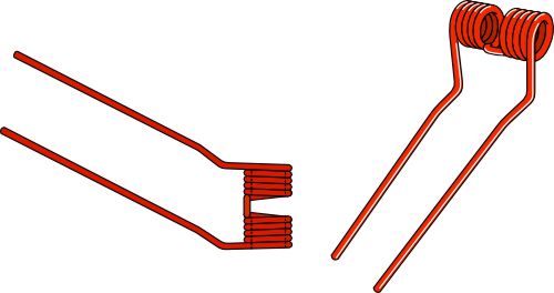 Tedder-tand Ø9,5 – höger
