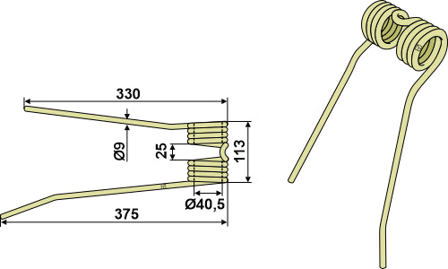Höskärn Ø9 - vänster