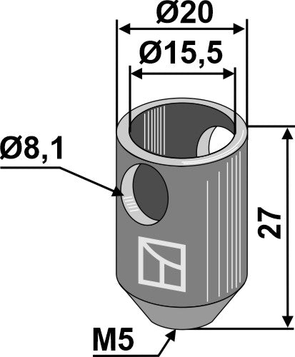 Anslutningsklocka för Nimco