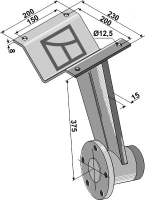 Förstärkt främre skivstöd