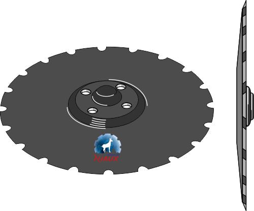 Skårad skiva Ø450x5
