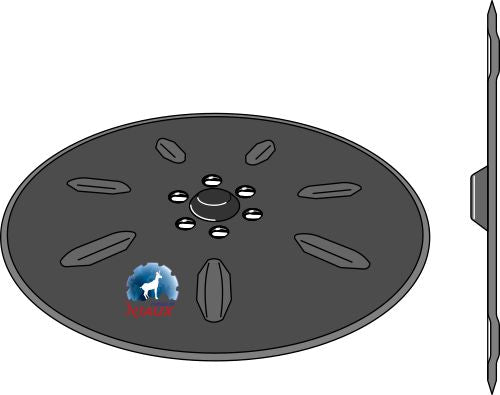 plogskär för plog Ø500x5