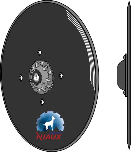 Såmaskinsskiva Ø380x4 – komplett utan lagerlock