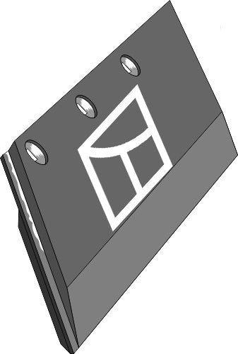 Delad vinge förstärkt 11x150 SB56P L - vänster