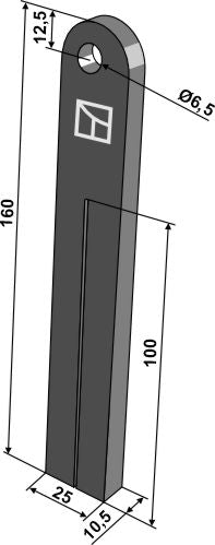 Gummikuddar för vinstockstam 220x35