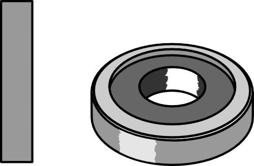 Bricka Ø50x9,5xØ20,5