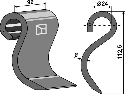 Slagor 112,5 x 90 mm