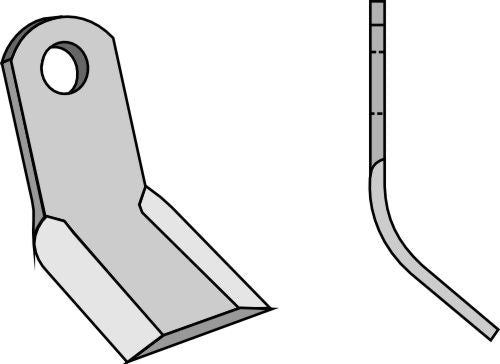 Y-blad 125 x 40 mm