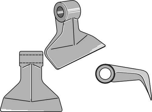 Beskärningshammare 130x50 mm