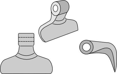 Beskärningshammare 180x70 mm