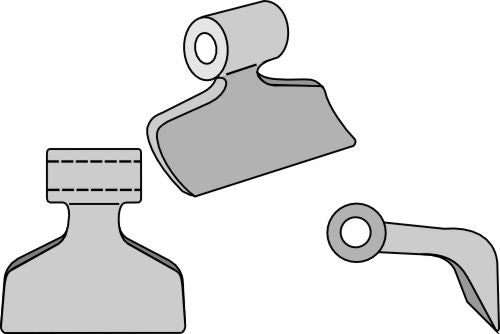 Beskärningshammare 165 x 95 mm